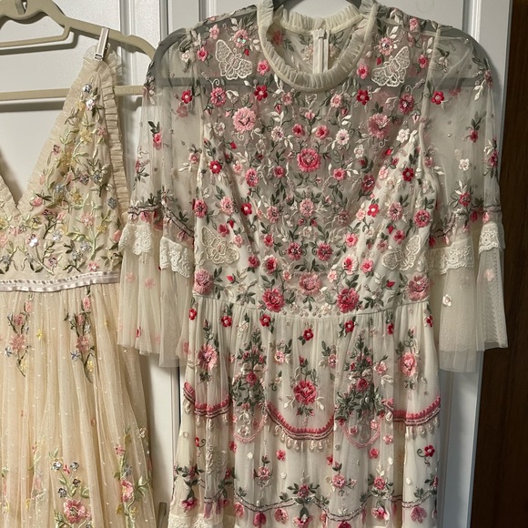 NWT Needle & Thread Butterfly Meadow Dress in Moonshine White. Size US 6. - Picture 6 of 9